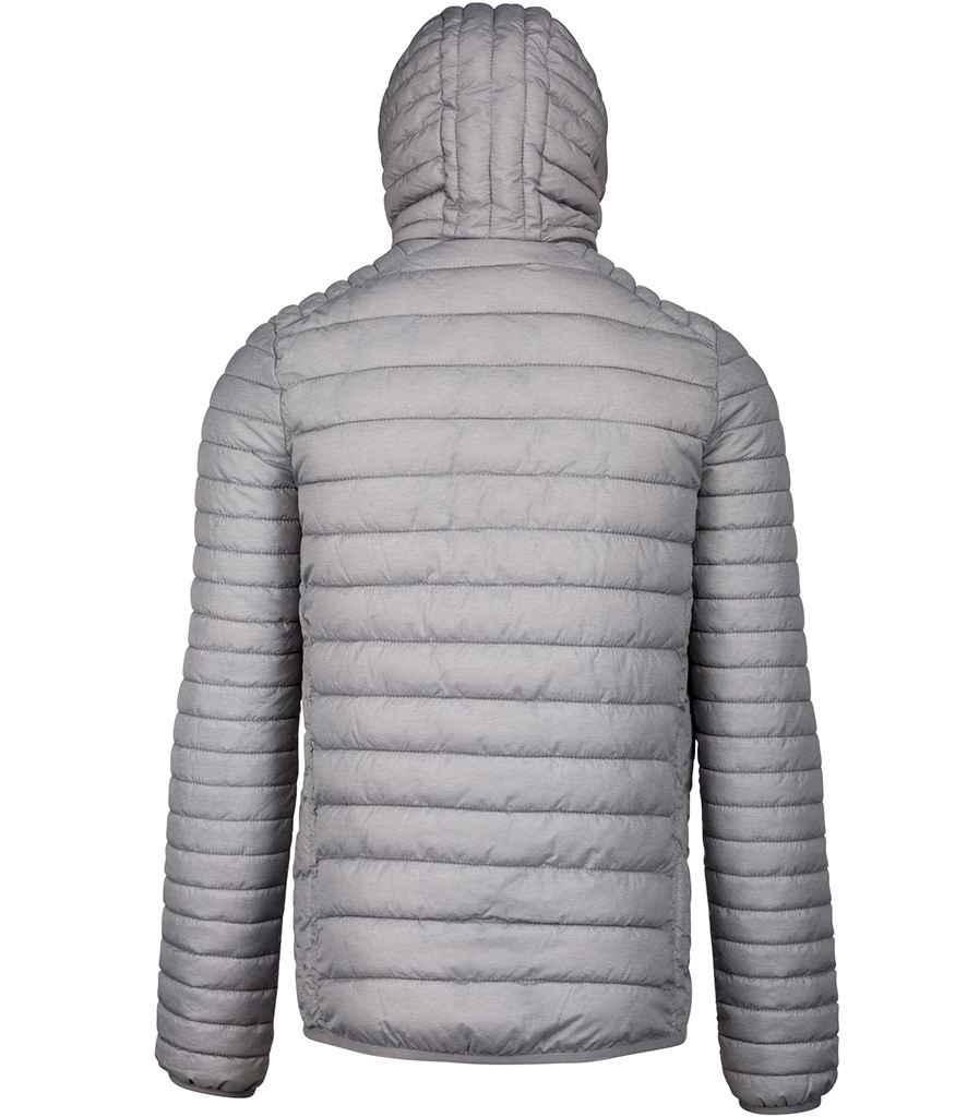 Kariban Lightweight Hooded Padded Jacket in by Kariban — Custom branded clothing by Print Press, featuring premium embroidery produced in our specialist print lab in the UK.
