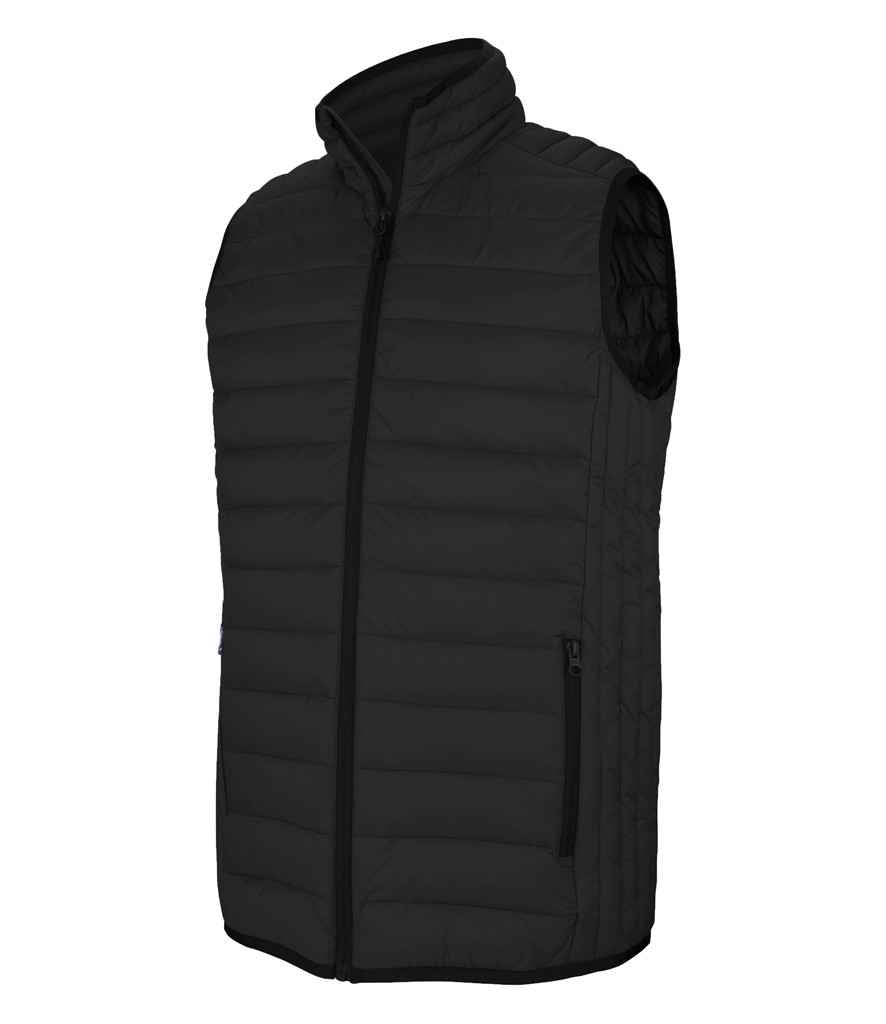 Kariban Lightweight Padded Bodywarmer in Black by Kariban — Custom branded clothing by Print Press, featuring premium embroidery produced in our specialist print lab in the UK.