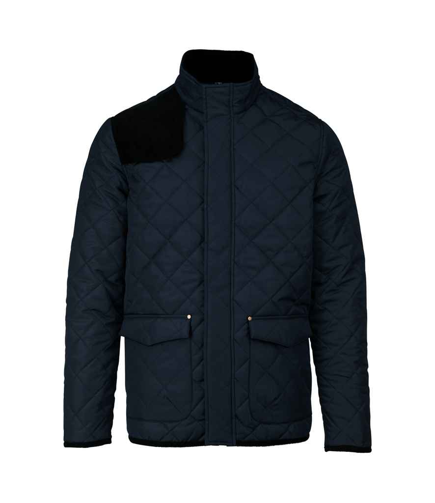 Kariban Quilted Jacket in by Kariban — Custom branded clothing by Print Press, featuring premium embroidery produced in our specialist print lab in the UK.