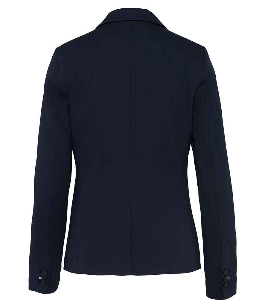 Kariban Ladies Knitted Blazer in by Kariban — Custom branded clothing by Print Press, featuring premium embroidery produced in our specialist print lab in the UK.