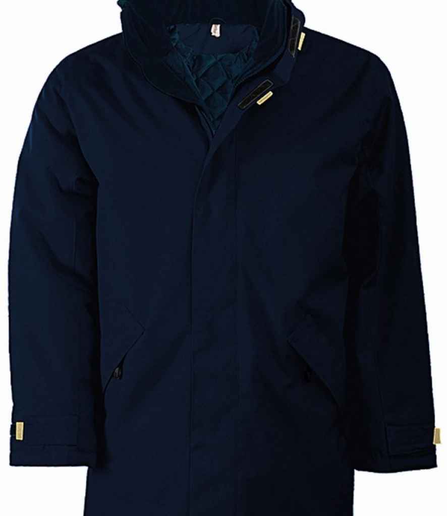 Kariban Parka Jacket in by Kariban — Custom branded clothing by Print Press, featuring premium embroidery produced in our specialist print lab in the UK.