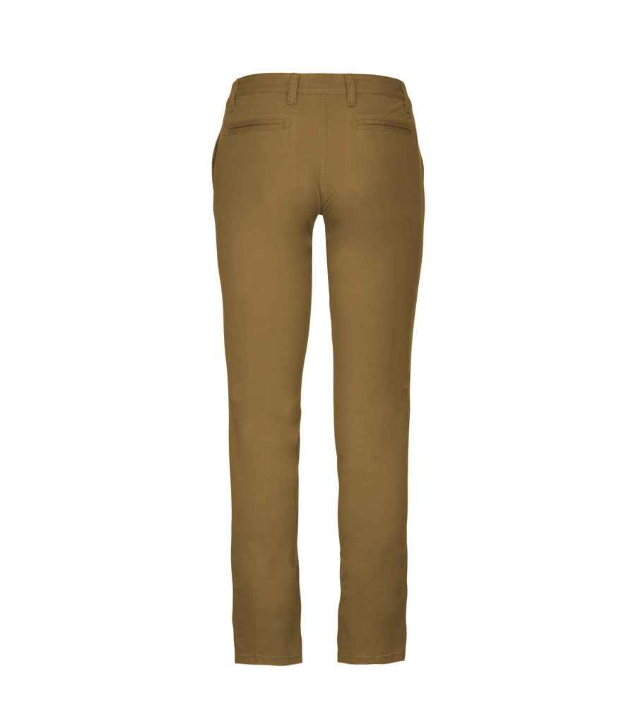 Kariban Ladies Chino Trousers in by Kariban — Custom branded clothing by Print Press, featuring premium embroidery produced in our specialist print lab in the UK.