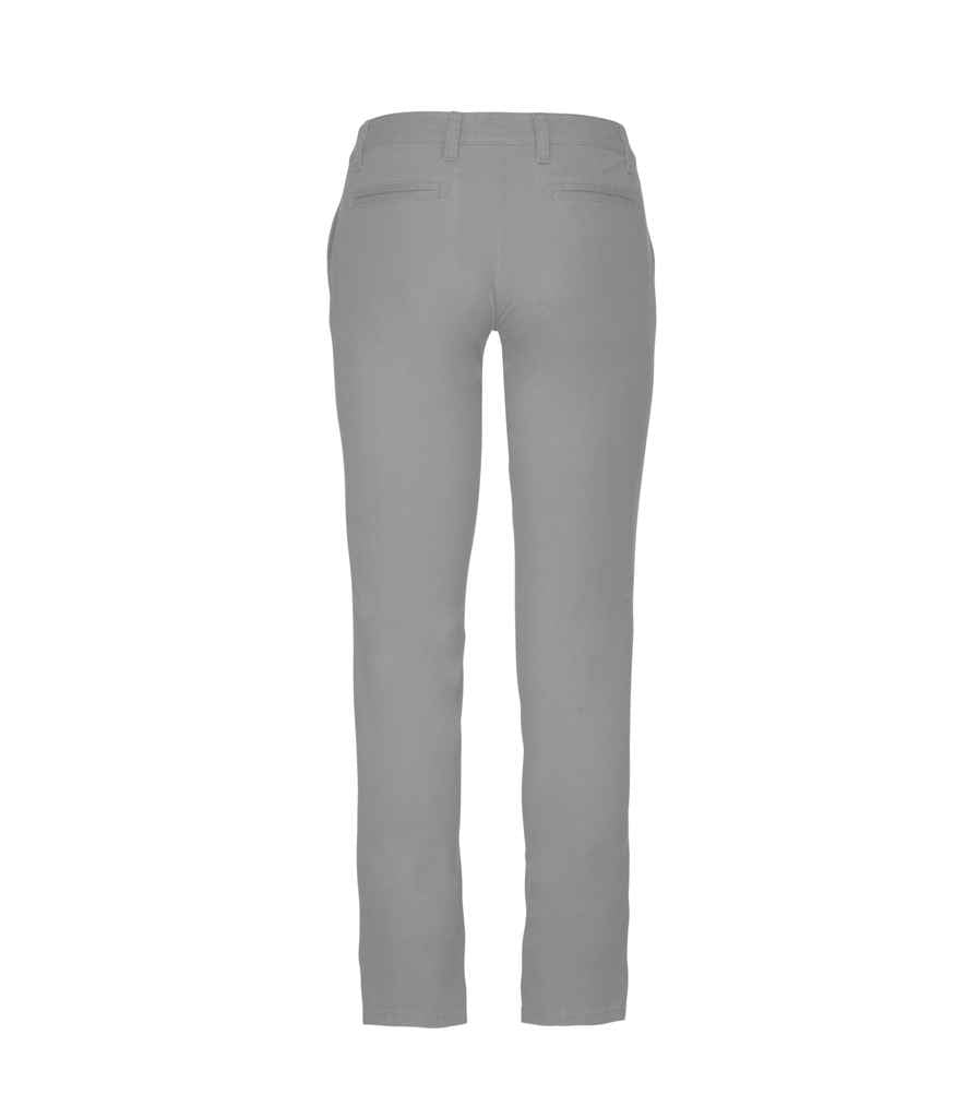 Kariban Ladies Chino Trousers in by Kariban — Custom branded clothing by Print Press, featuring premium embroidery produced in our specialist print lab in the UK.