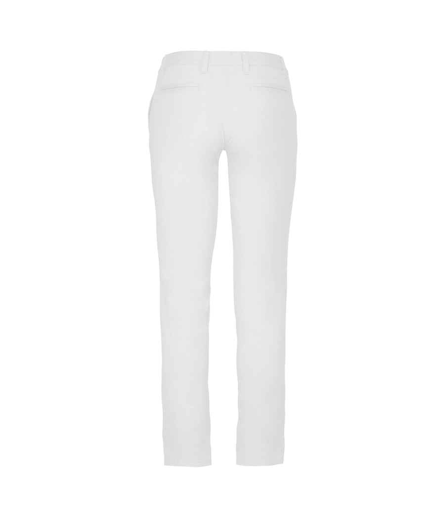 Kariban Ladies Chino Trousers in by Kariban — Custom branded clothing by Print Press, featuring premium embroidery produced in our specialist print lab in the UK.