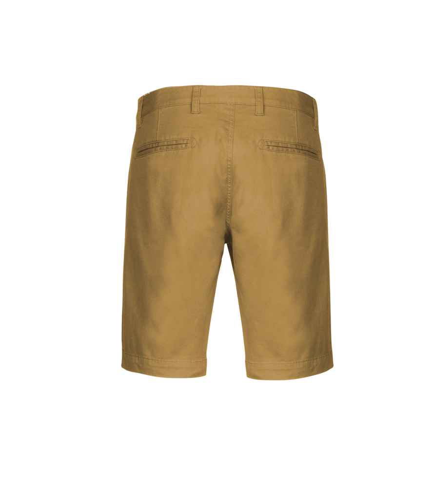 Kariban Chino Bermuda Shorts in by Kariban — Custom branded clothing by Print Press, featuring premium embroidery produced in our specialist print lab in the UK.