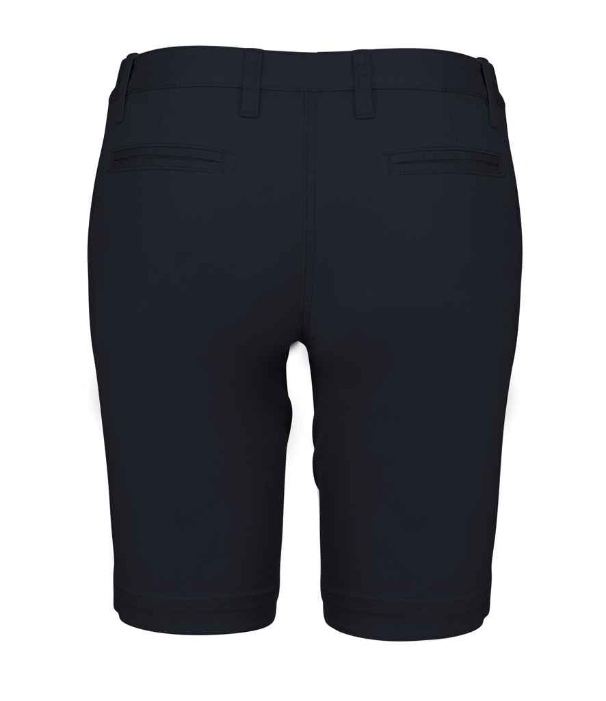 Kariban Ladies Chino Bermuda Shorts in by Kariban — Custom branded clothing by Print Press, featuring premium embroidery produced in our specialist print lab in the UK.