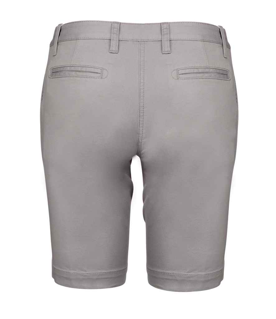 Kariban Ladies Chino Bermuda Shorts in by Kariban — Custom branded clothing by Print Press, featuring premium embroidery produced in our specialist print lab in the UK.