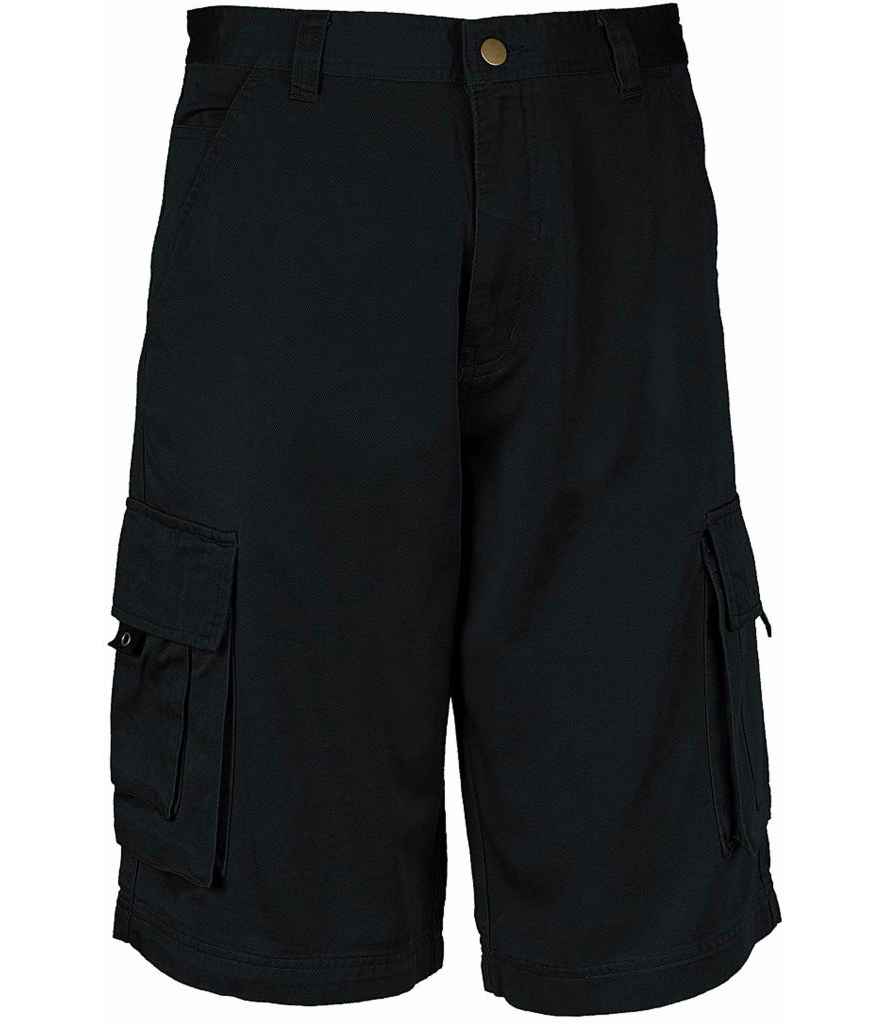 Kariban Trekker Shorts in Black by Kariban — Custom branded clothing by Print Press, featuring premium embroidery produced in our specialist print lab in the UK.