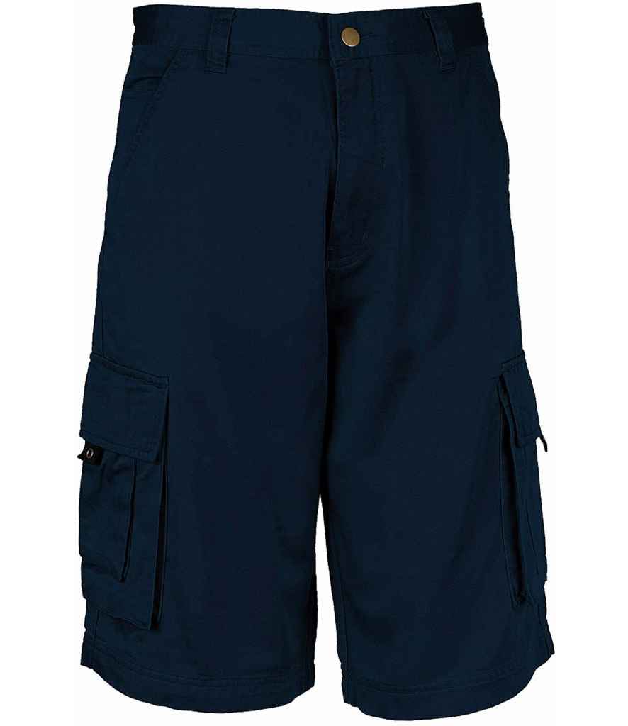 Kariban Trekker Shorts in Navy by Kariban — Custom branded clothing by Print Press, featuring premium embroidery produced in our specialist print lab in the UK.