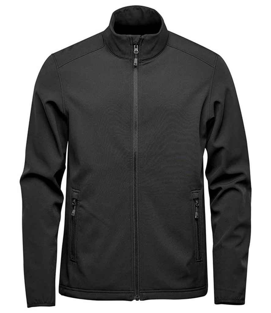 Stormtech Narvik Soft Shell in Black by Stormtech — Custom branded clothing by Print Press, featuring premium embroidery produced in our specialist print lab in the UK.