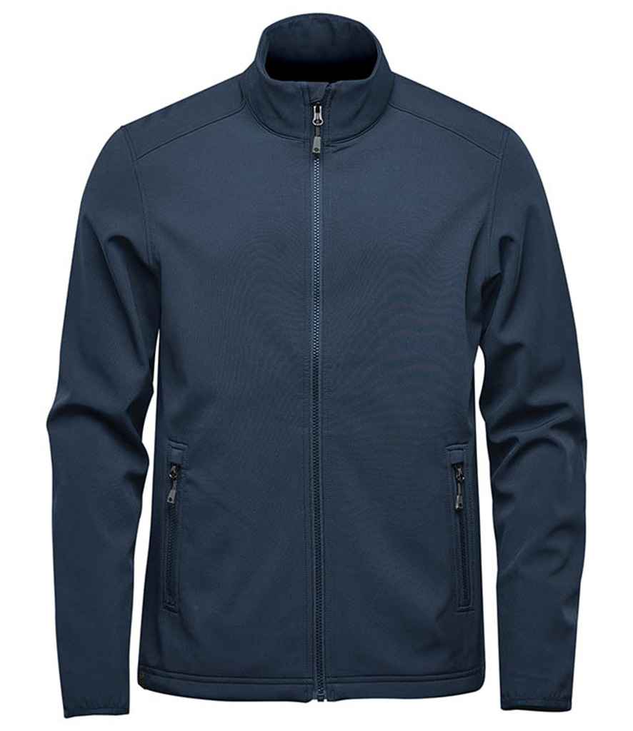 Stormtech Narvik Soft Shell in Navy by Stormtech — Custom branded clothing by Print Press, featuring premium embroidery produced in our specialist print lab in the UK.