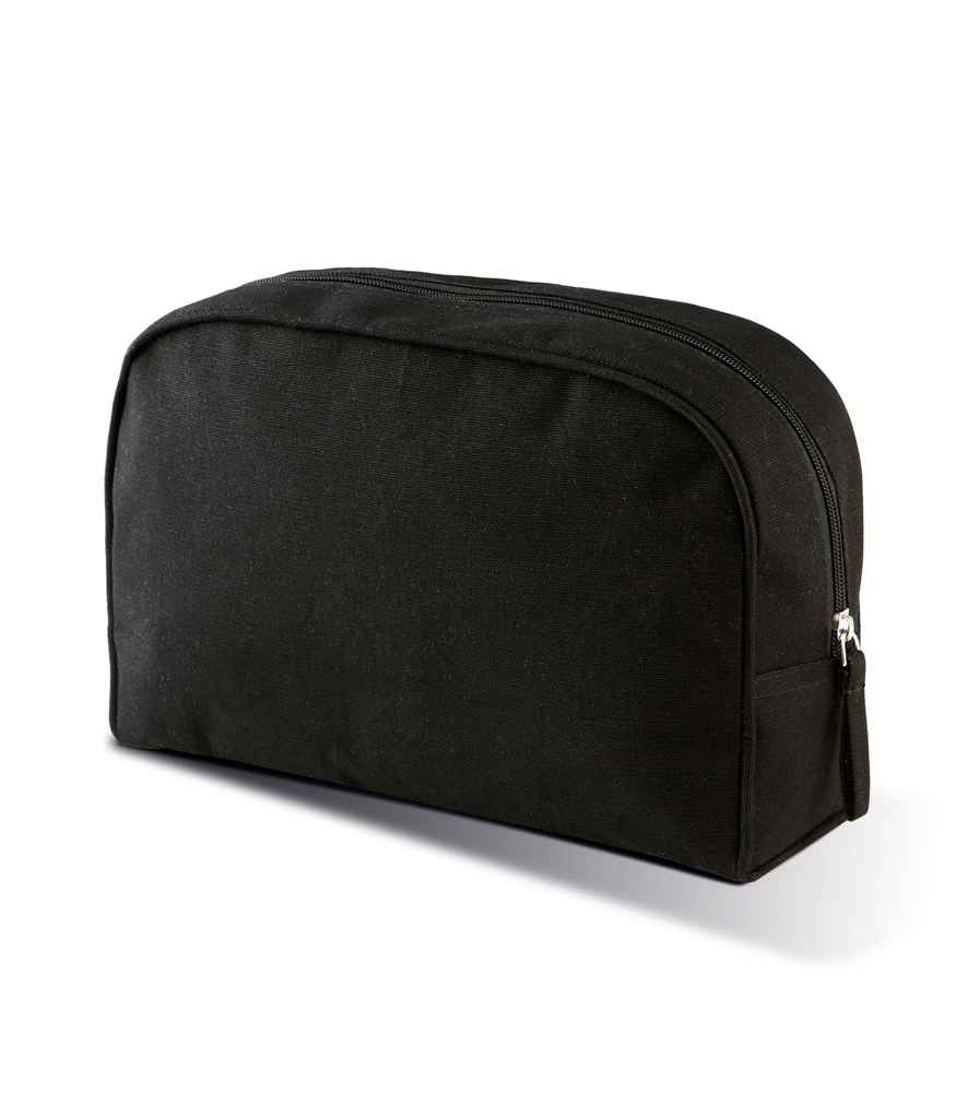 Kimood Toiletry Bag in ONE Black by Kimood — Custom branded clothing by Print Press, featuring premium embroidery produced in our specialist print lab in the UK.