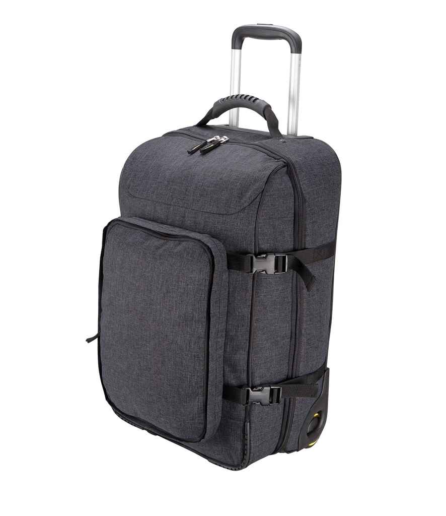 Kimood Cabin Size Trolley Bag in ONE Dark Titanium by Kimood — Custom branded clothing by Print Press, featuring premium embroidery produced in our specialist print lab in the UK.