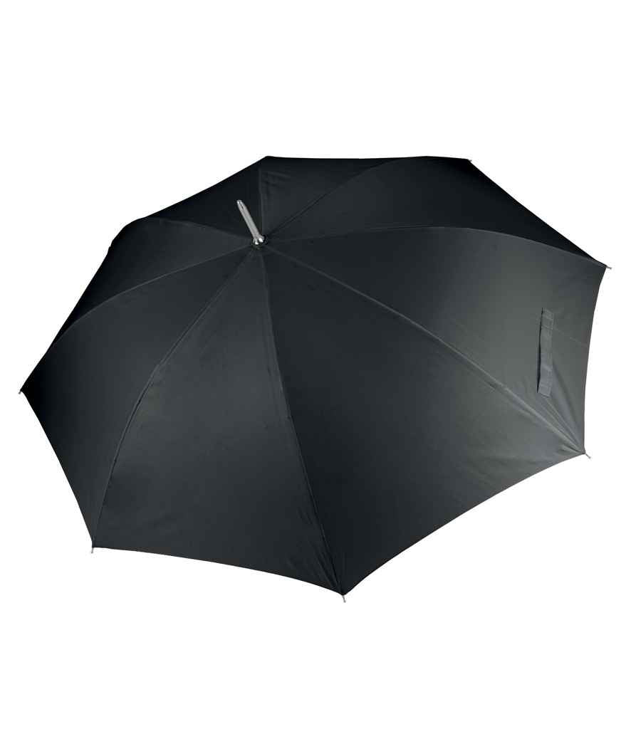 Kimood Golf Umbrella in ONE Black by Kimood — Custom branded clothing by Print Press, featuring premium embroidery produced in our specialist print lab in the UK.