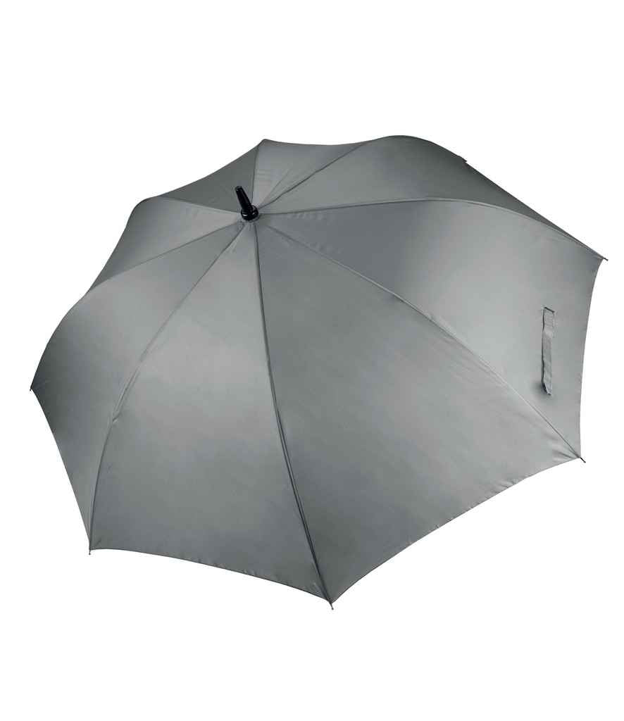 Kimood Large Golf Umbrella in ONE Slate Grey by Kimood — Custom branded clothing by Print Press, featuring premium embroidery produced in our specialist print lab in the UK.
