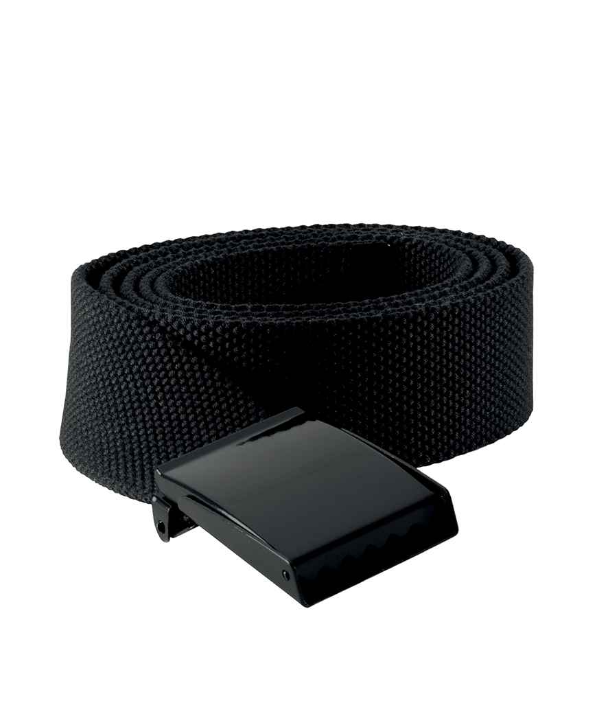 K-UP Polyester Belt in ONE Black by K-Up — Custom branded clothing by Print Press, featuring premium embroidery produced in our specialist print lab in the UK.