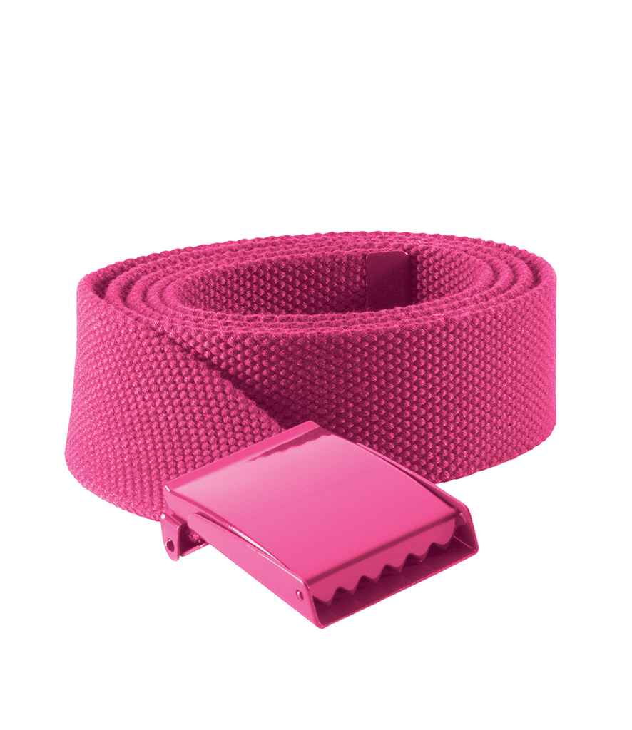 K-UP Polyester Belt in ONE Fuchsia by K-Up — Custom branded clothing by Print Press, featuring premium embroidery produced in our specialist print lab in the UK.