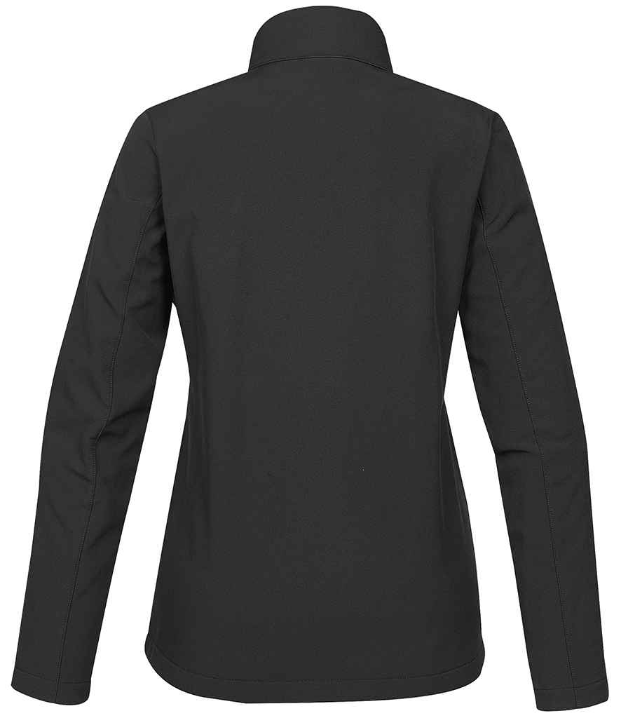 Stormtech Ladies Orbiter Soft Shell Jacket in by Stormtech — Custom branded clothing by Print Press, featuring premium embroidery produced in our specialist print lab in the UK.