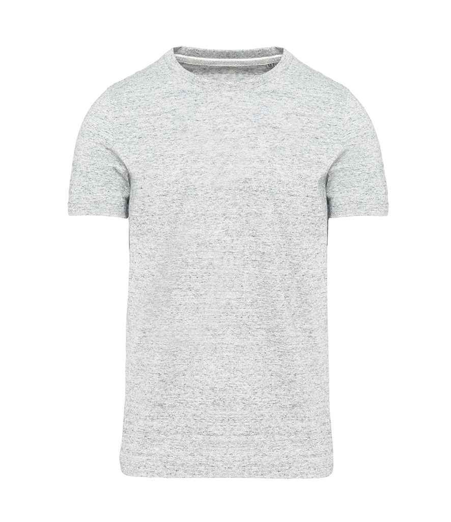 Kariban Vintage T-Shirt in Ash Heather Grey by Kariban Vintage — Custom branded clothing by Print Press, featuring premium embroidery produced in our specialist print lab in the UK.