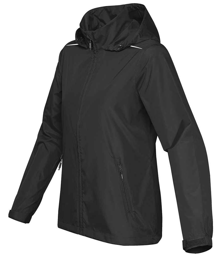 Stormtech Ladies Nautilus Performance Shell Jacket in by Stormtech — Custom branded clothing by Print Press, featuring premium embroidery produced in our specialist print lab in the UK.