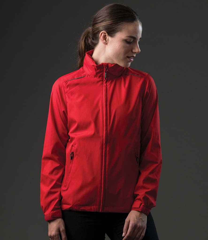 Stormtech Ladies Nautilus Performance Shell Jacket in by Stormtech — Custom branded clothing by Print Press, featuring premium embroidery produced in our specialist print lab in the UK.