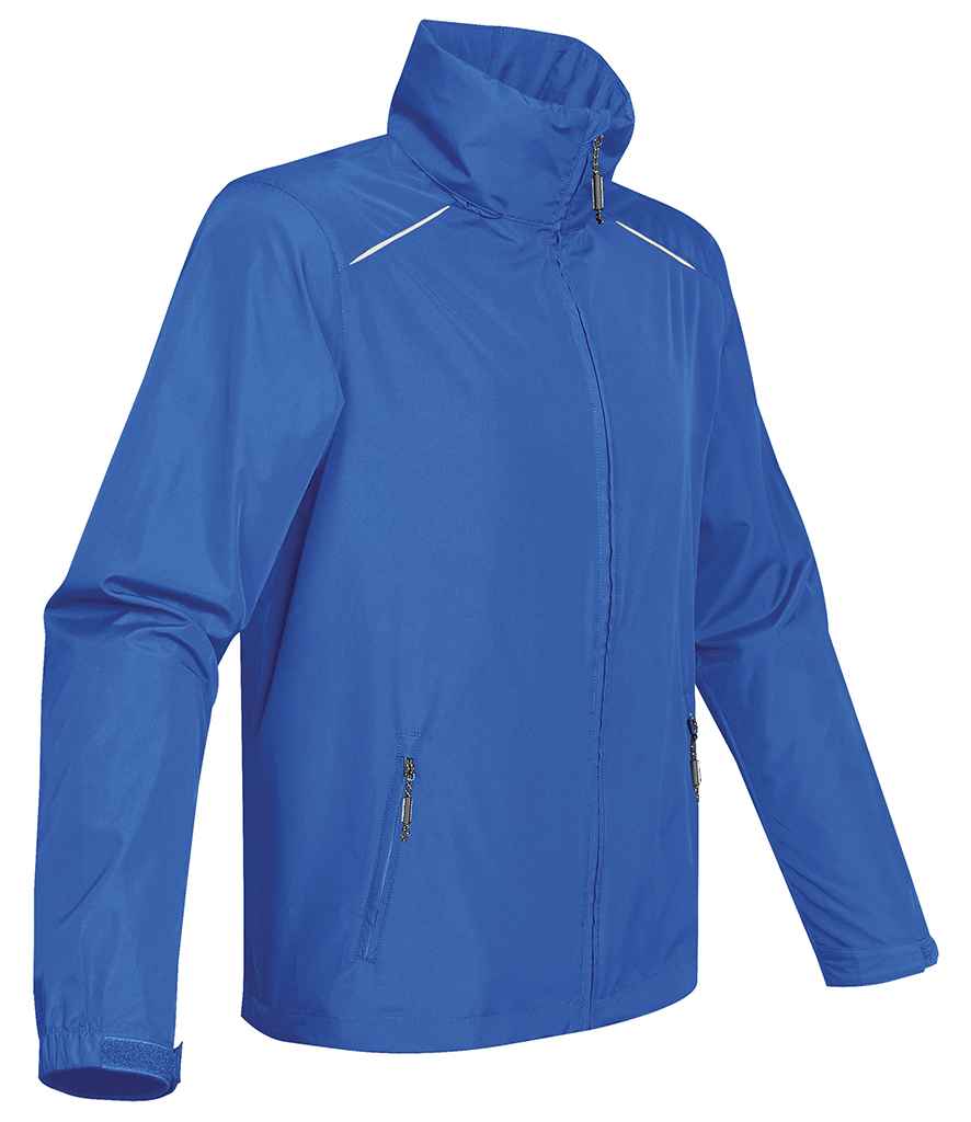 Stormtech Nautilus Performance Shell Jacket in by Stormtech — Custom branded clothing by Print Press, featuring premium embroidery produced in our specialist print lab in the UK.