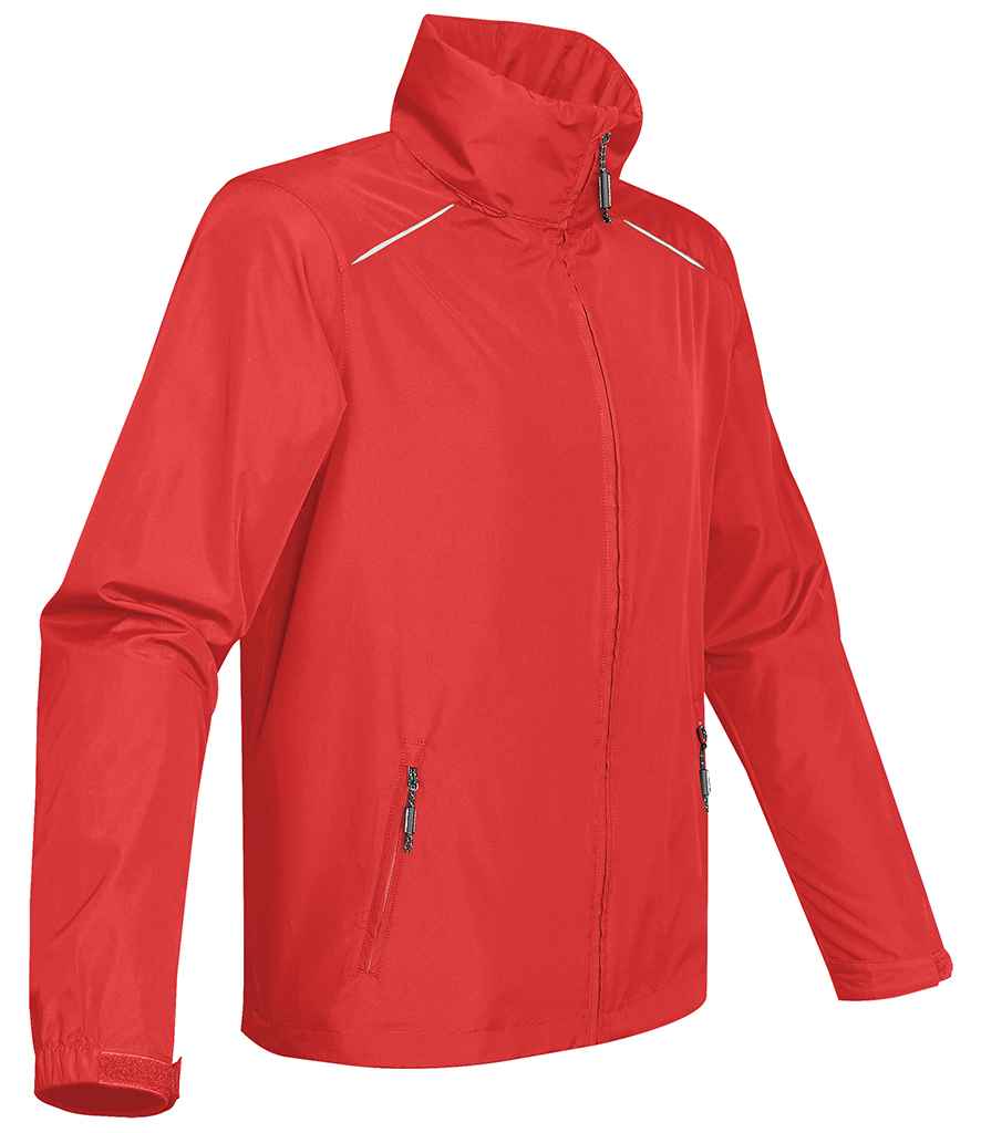 Stormtech Nautilus Performance Shell Jacket in by Stormtech — Custom branded clothing by Print Press, featuring premium embroidery produced in our specialist print lab in the UK.