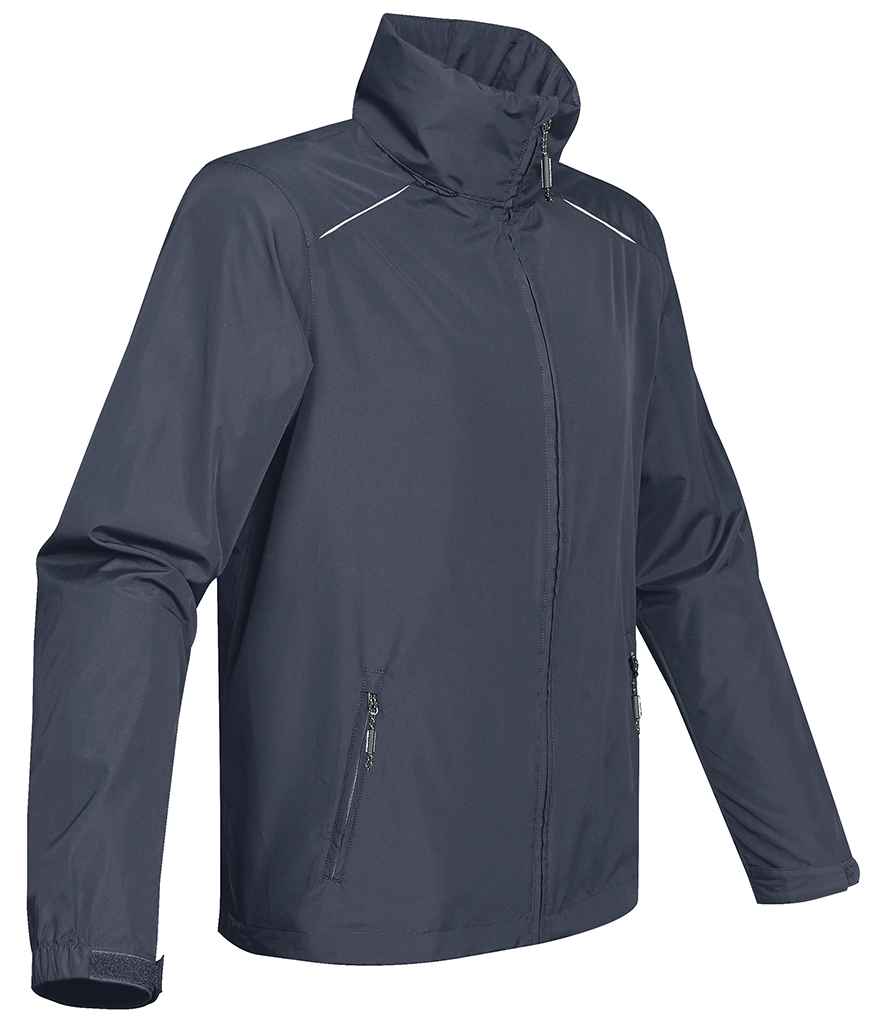 Stormtech Nautilus Performance Shell Jacket in by Stormtech — Custom branded clothing by Print Press, featuring premium embroidery produced in our specialist print lab in the UK.