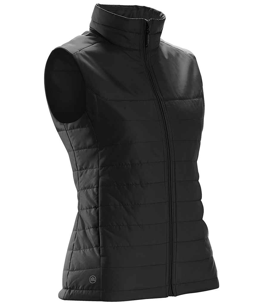 Stormtech Ladies Nautilus Quilted Bodywarmer in by Stormtech — Custom branded clothing by Print Press, featuring premium embroidery produced in our specialist print lab in the UK.