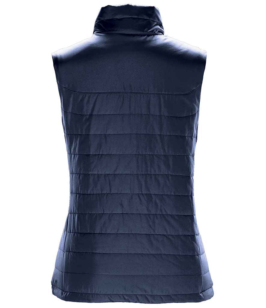 Stormtech Ladies Nautilus Quilted Bodywarmer in by Stormtech — Custom branded clothing by Print Press, featuring premium embroidery produced in our specialist print lab in the UK.