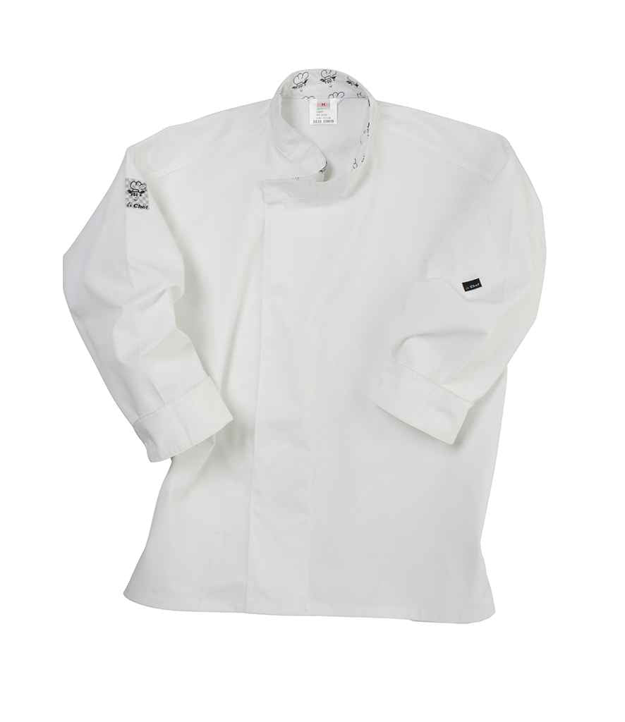 Le Chef Long Sleeve Academy Tunic in by Le Chef — Custom branded clothing by Print Press, featuring premium embroidery produced in our specialist print lab in the UK.
