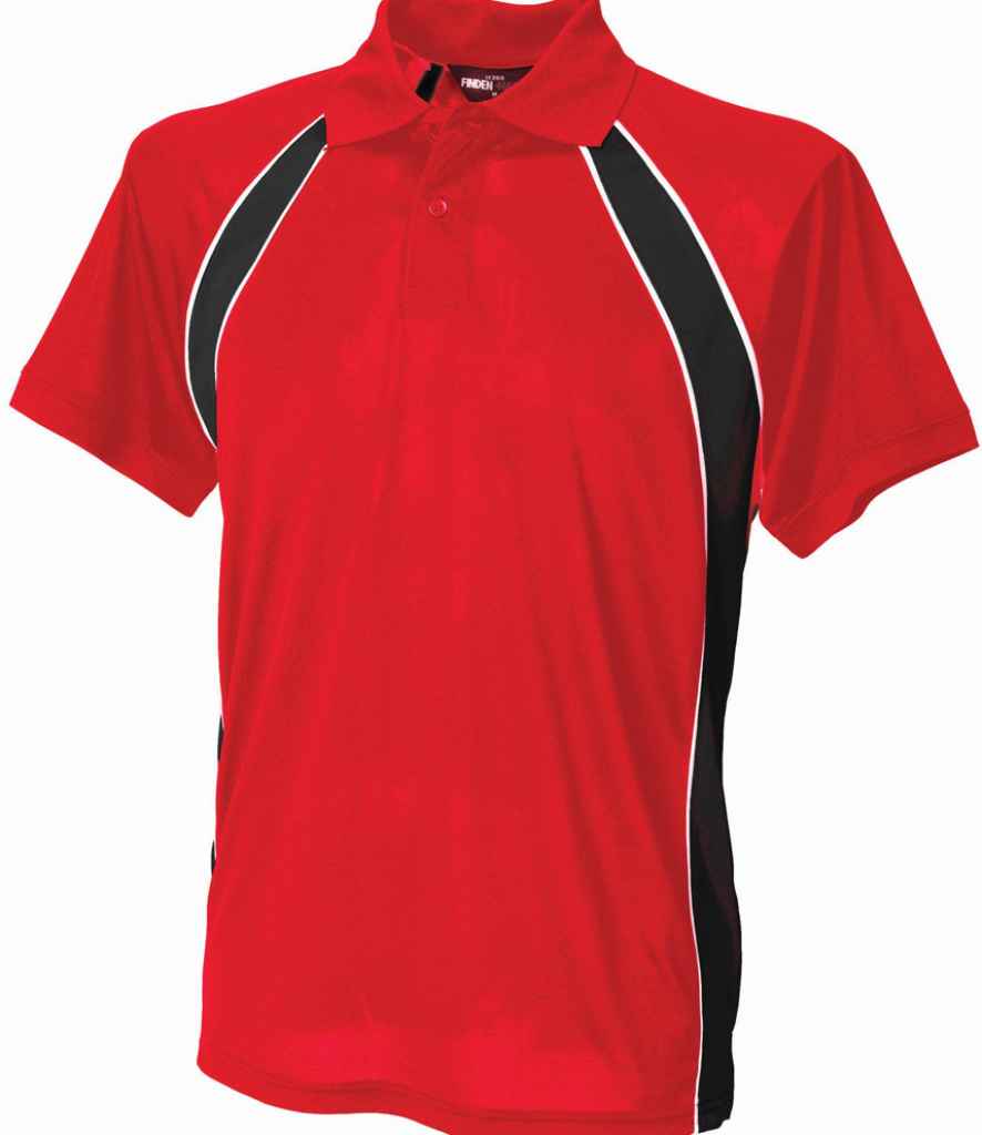 Finden and Hales Performance Team Polo Shirt in by Finden + Hales — Custom branded clothing by Print Press, featuring premium embroidery produced in our specialist print lab in the UK.