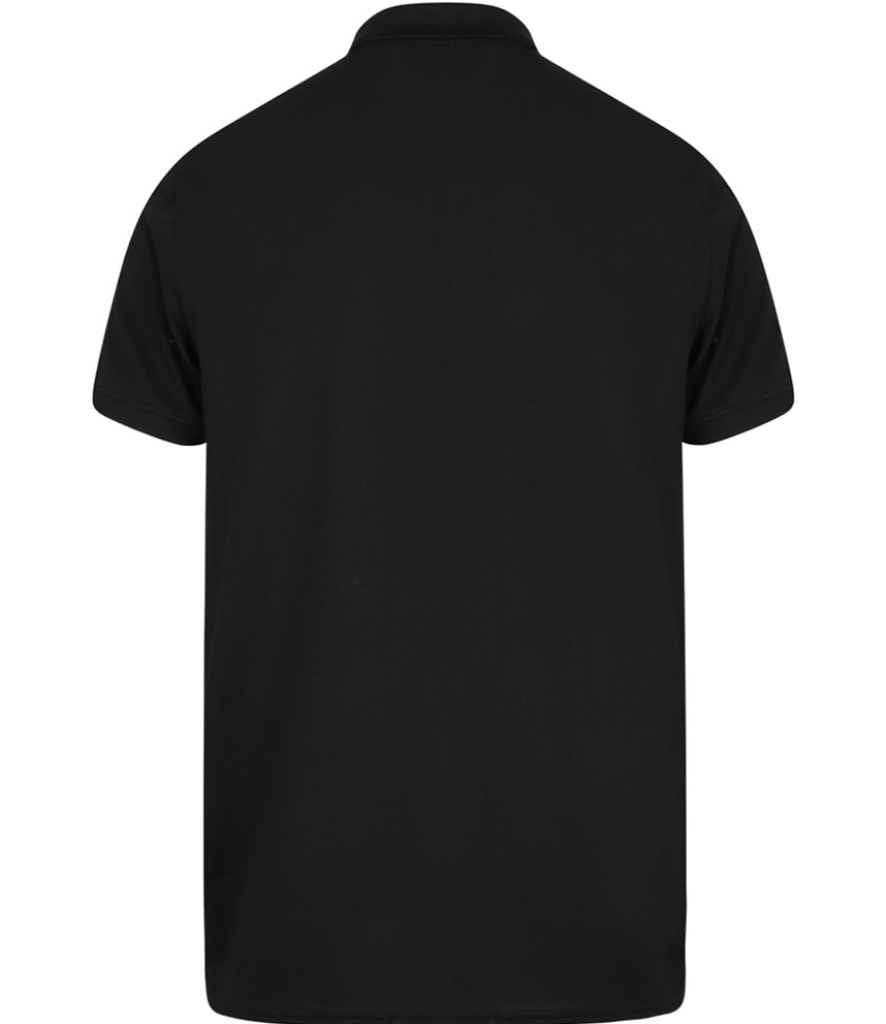Finden and Hales Unisex Contrast Panel Pique Polo Shirt in by Finden + Hales — Custom branded clothing by Print Press, featuring premium embroidery produced in our specialist print lab in the UK.