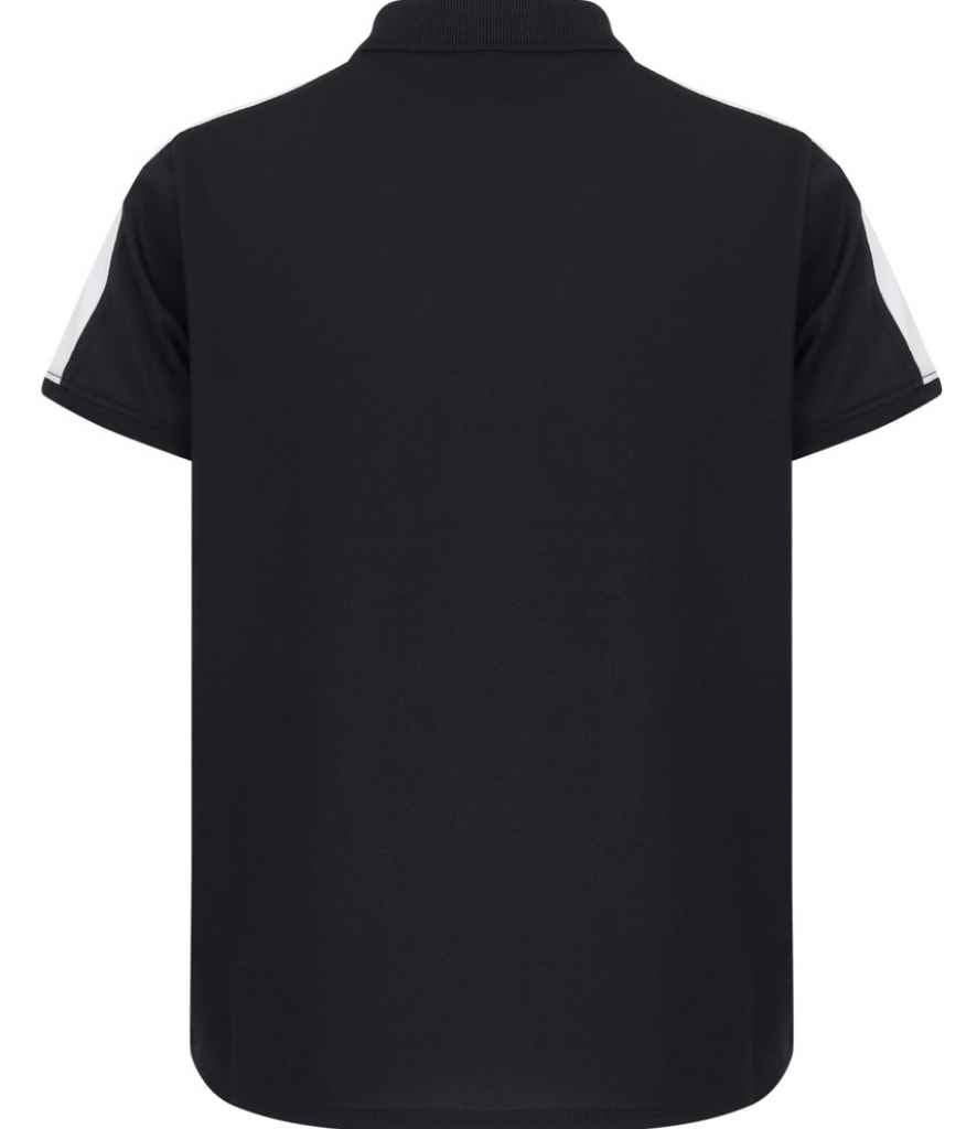 Finden and Hales Kids Contrast Panel Pique Polo Shirt in by Finden + Hales — Custom branded clothing by Print Press, featuring premium embroidery produced in our specialist print lab in the UK.