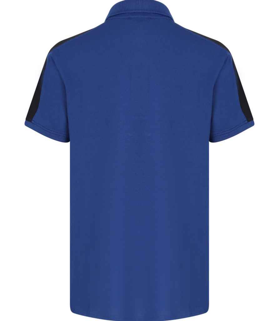 Finden and Hales Kids Contrast Panel Pique Polo Shirt in by Finden + Hales — Custom branded clothing by Print Press, featuring premium embroidery produced in our specialist print lab in the UK.