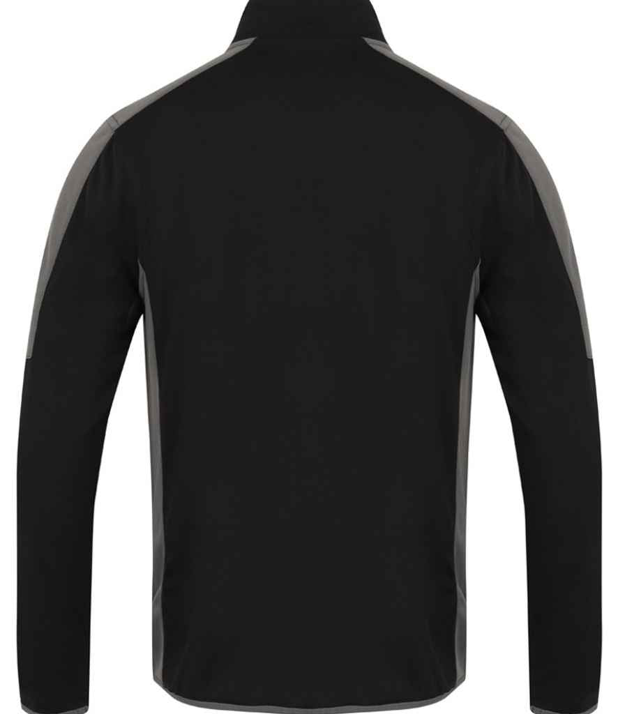 Finden and Hales Contrast Zip Neck Midlayer Top in by Finden + Hales — Custom branded clothing by Print Press, featuring premium embroidery produced in our specialist print lab in the UK.