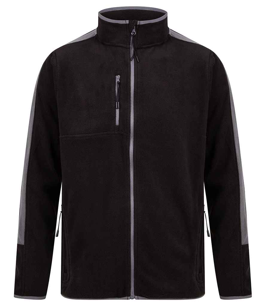 Finden and Hales Unisex Micro Fleece Jacket in by Finden + Hales — Custom branded clothing by Print Press, featuring premium embroidery produced in our specialist print lab in the UK.
