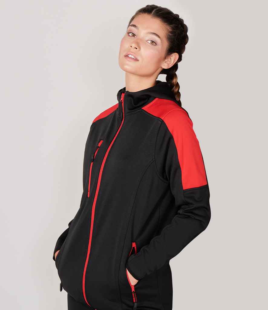 Finden and Hales Active Soft Shell Jacket in by Finden + Hales — Custom branded clothing by Print Press, featuring premium embroidery produced in our specialist print lab in the UK.
