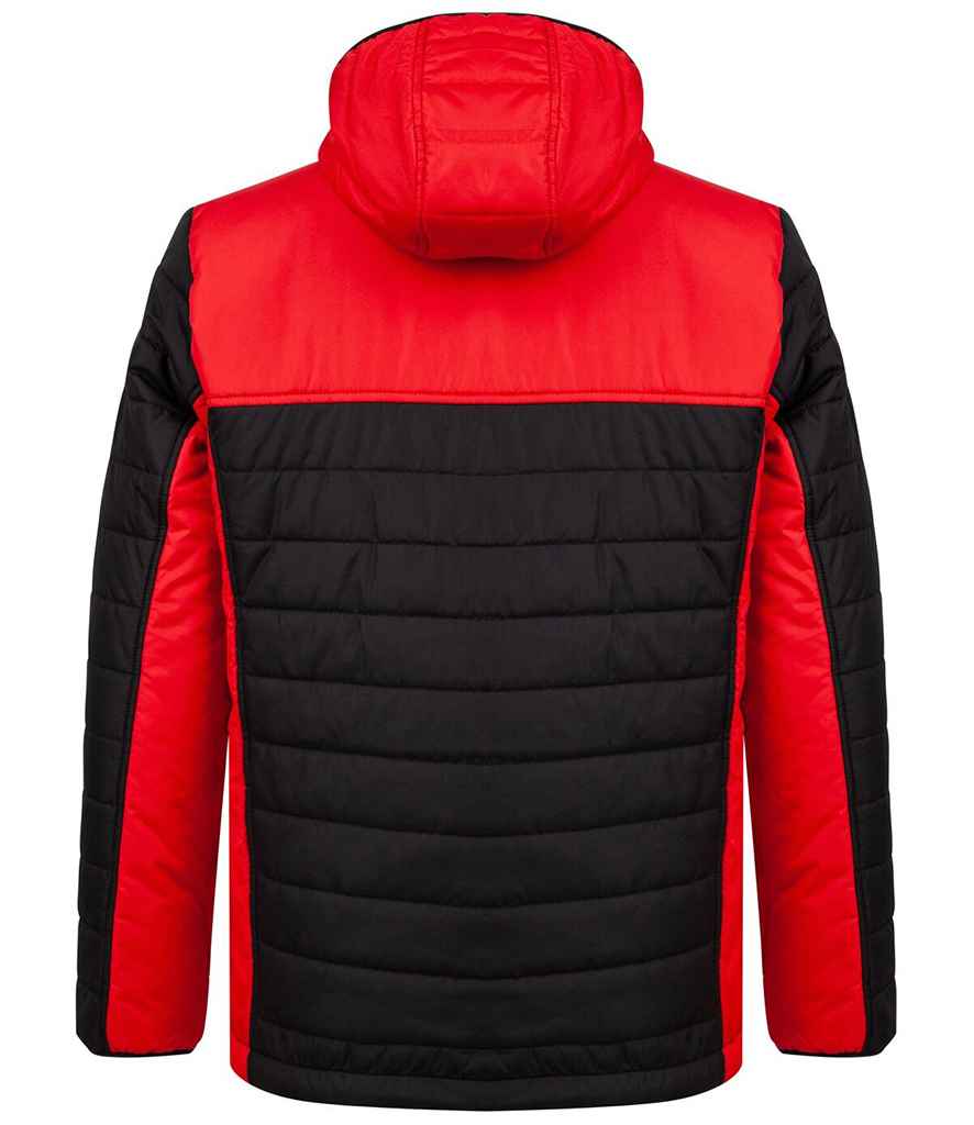 Finden and Hales Contrast Padded Jacket in by Finden + Hales — Custom branded clothing by Print Press, featuring premium embroidery produced in our specialist print lab in the UK.