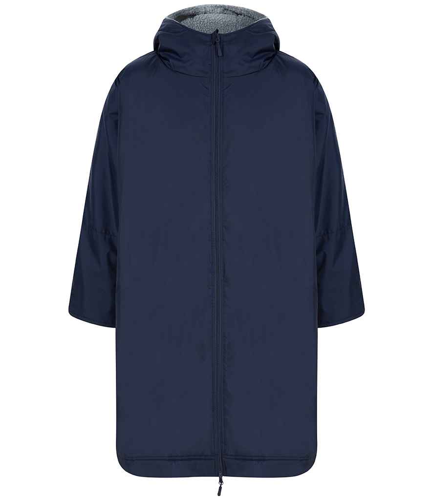 Finden & Hales Kids All Weather Robe in by Finden + Hales — Custom branded clothing by Print Press, featuring premium embroidery produced in our specialist print lab in the UK.