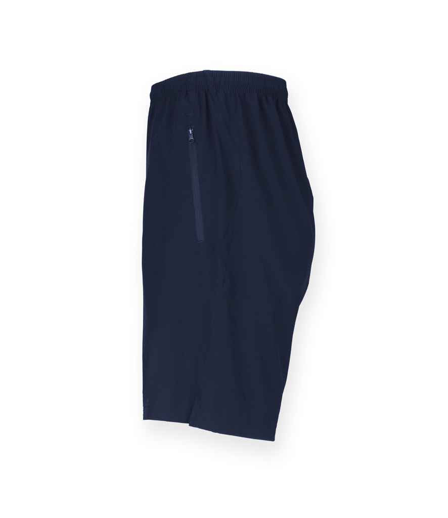 Finden and Hales Pro Stretch Sport Shorts in by Finden + Hales — Custom branded clothing by Print Press, featuring premium embroidery produced in our specialist print lab in the UK.