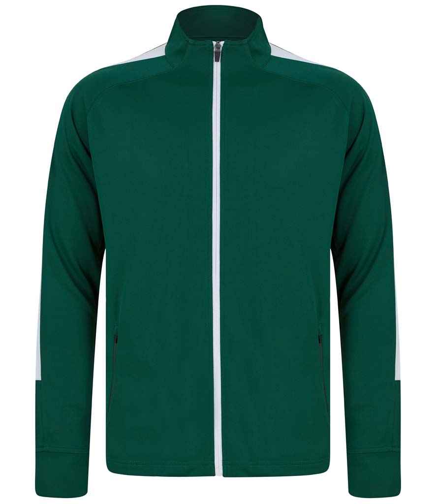 Finden and Hales Knitted Tracksuit Top in by Finden + Hales — Custom branded clothing by Print Press, featuring premium embroidery produced in our specialist print lab in the UK.