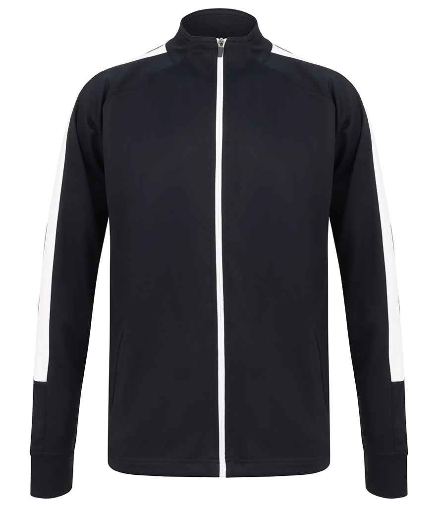 Finden and Hales Knitted Tracksuit Top in by Finden + Hales — Custom branded clothing by Print Press, featuring premium embroidery produced in our specialist print lab in the UK.
