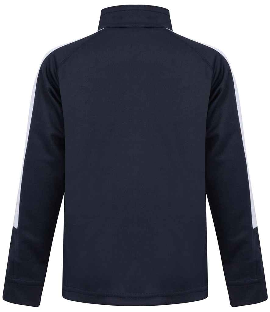 Finden and Hales Kids Knitted Tracksuit Top in by Finden + Hales — Custom branded clothing by Print Press, featuring premium embroidery produced in our specialist print lab in the UK.