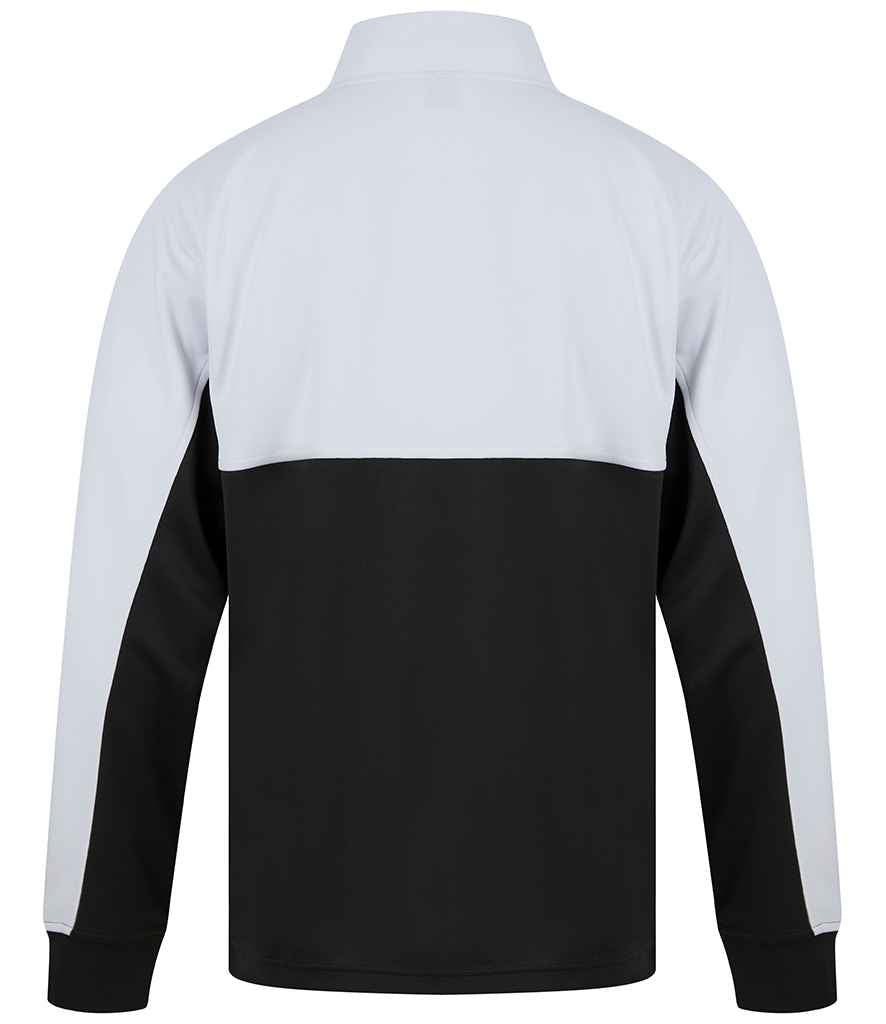 Finden and Hales 1/4 Zip Tracksuit Top in by Finden + Hales — Custom branded clothing by Print Press, featuring premium embroidery produced in our specialist print lab in the UK.