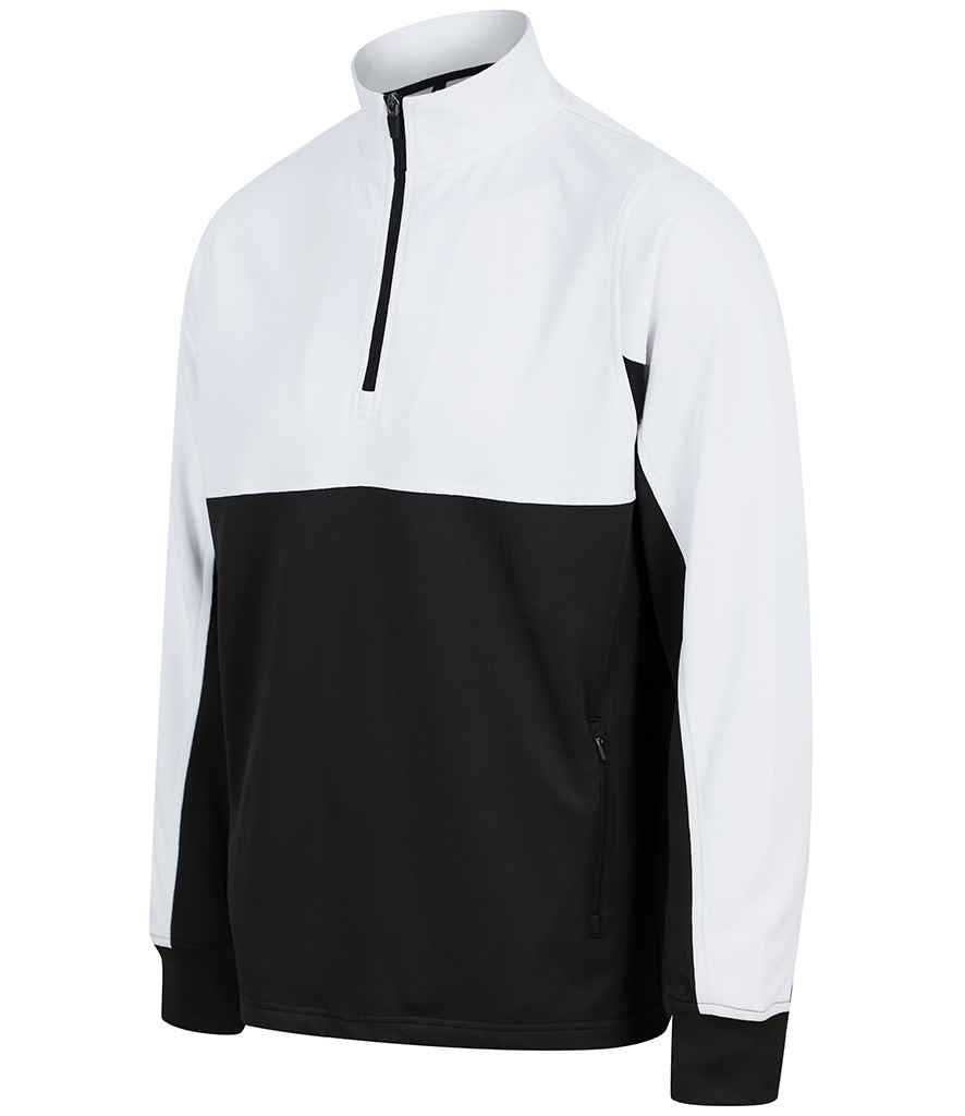 Finden and Hales 1/4 Zip Tracksuit Top in by Finden + Hales — Custom branded clothing by Print Press, featuring premium embroidery produced in our specialist print lab in the UK.