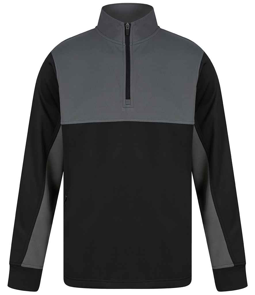 Finden and Hales Kids 1/4 Zip Tracksuit Top in by Finden + Hales — Custom branded clothing by Print Press, featuring premium embroidery produced in our specialist print lab in the UK.