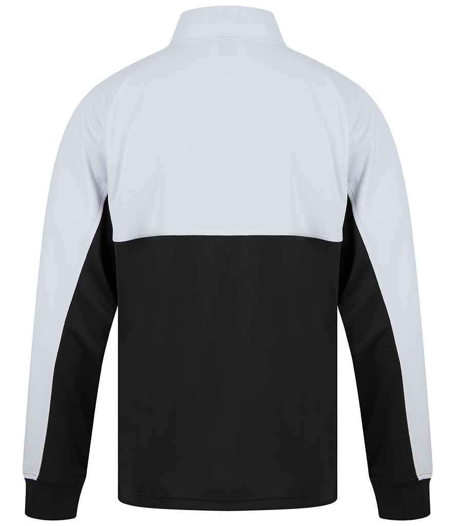Finden and Hales Kids 1/4 Zip Tracksuit Top in by Finden + Hales — Custom branded clothing by Print Press, featuring premium embroidery produced in our specialist print lab in the UK.