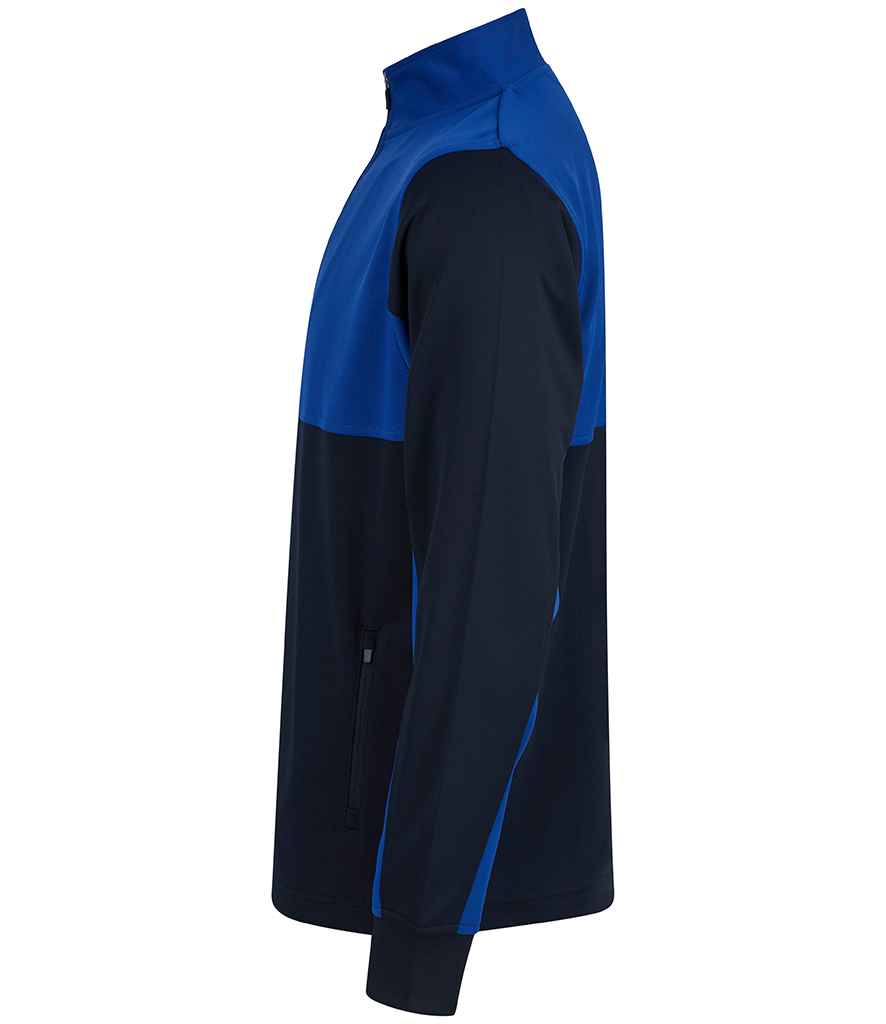 Finden and Hales Kids 1/4 Zip Tracksuit Top in by Finden + Hales — Custom branded clothing by Print Press, featuring premium embroidery produced in our specialist print lab in the UK.