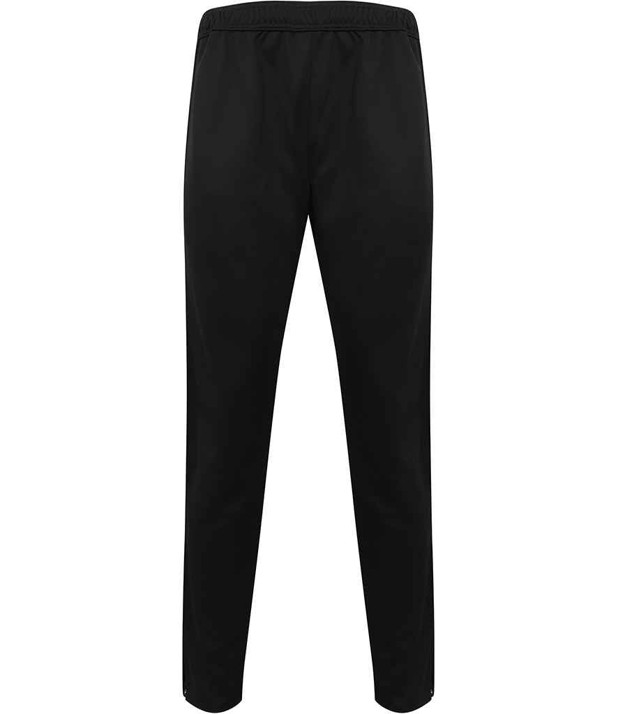 Finden and Hales Knitted Tracksuit Pants in Black Black by Finden + Hales — Custom branded clothing by Print Press, featuring premium embroidery produced in our specialist print lab in the UK.